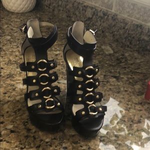 Gorgeous!!!!! Michael Kors wedge sandals.